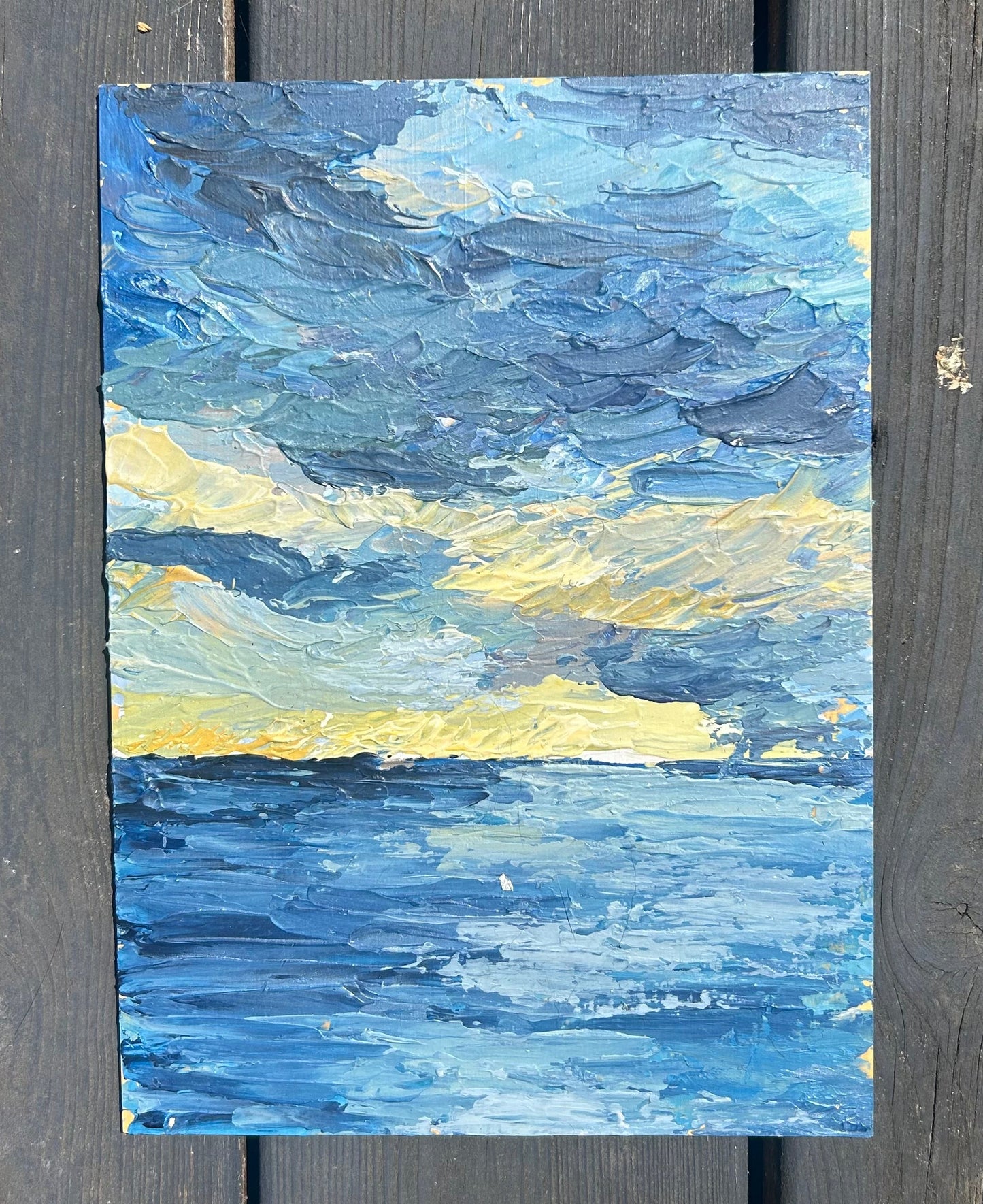 Sun through storm