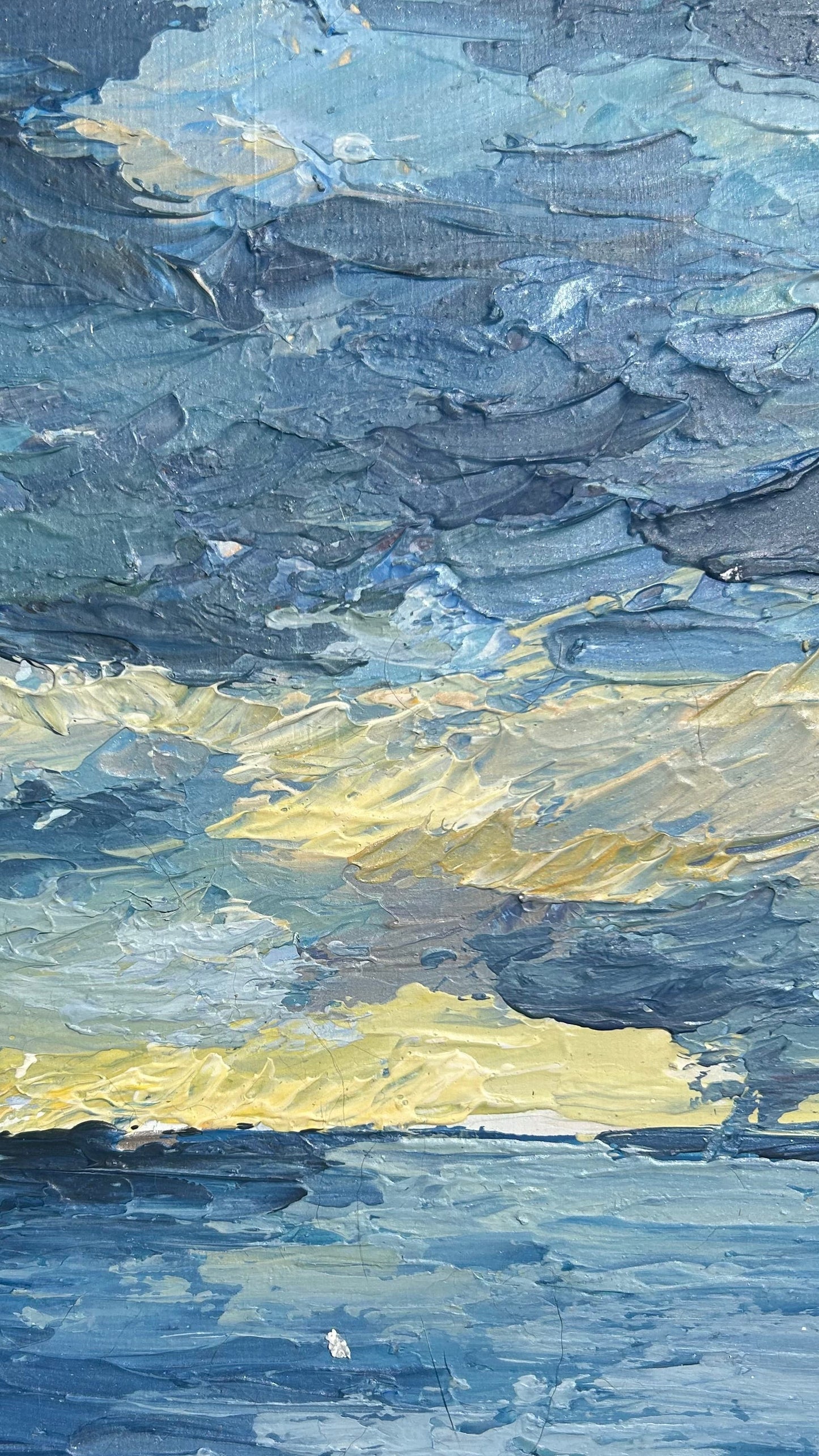 Sun through storm