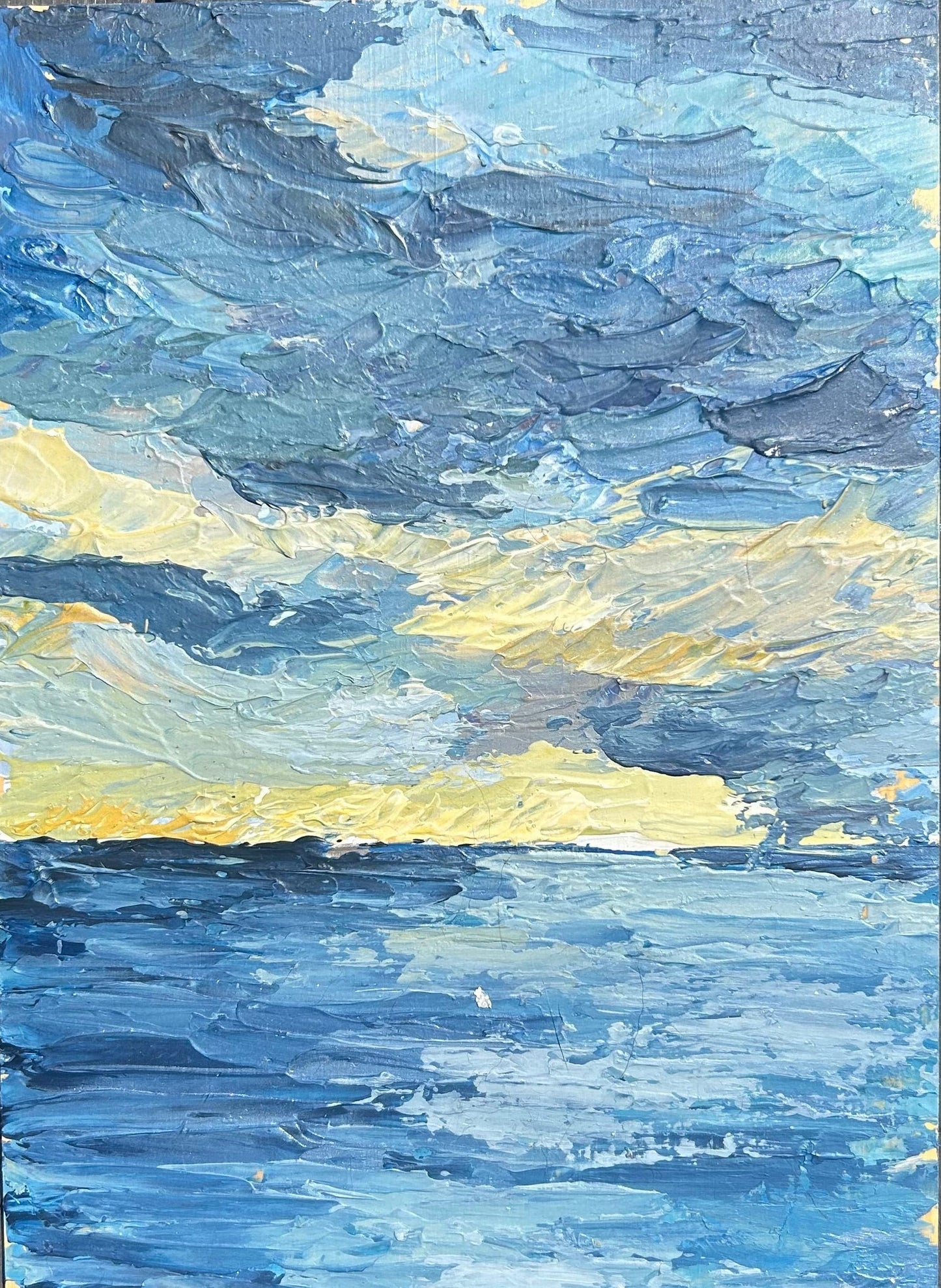 Sun through storm