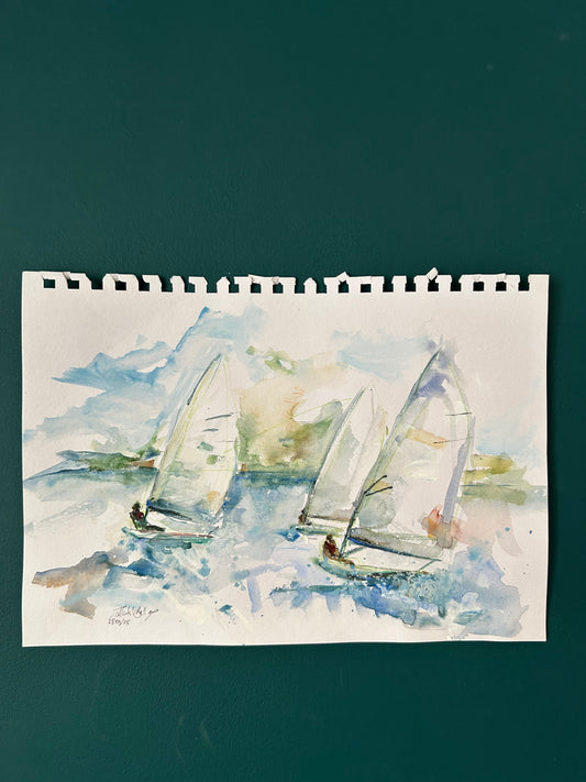 ‘Three dinghy’s’