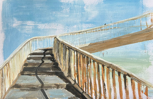 ‘Up curly bridge’ Print