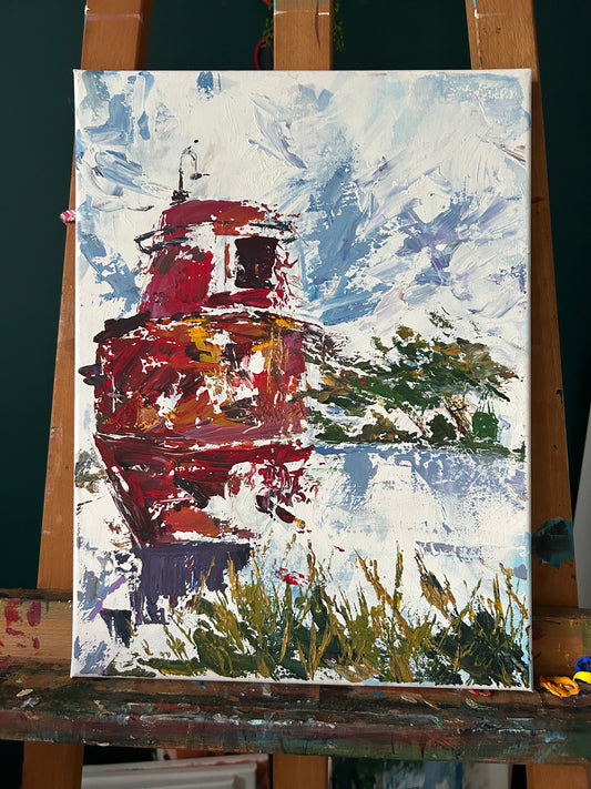 Red buoy